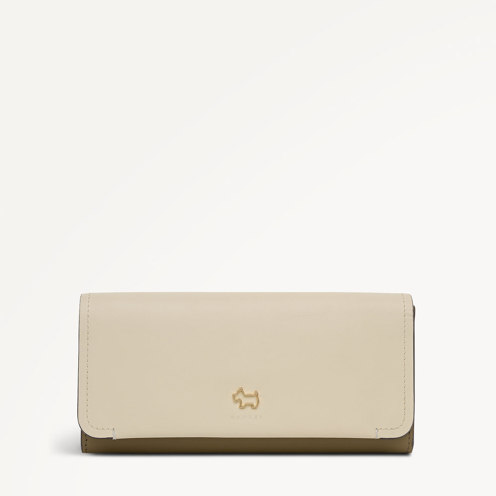 Beech Row - Colourblock Large Flapover Wallet - OSF14710