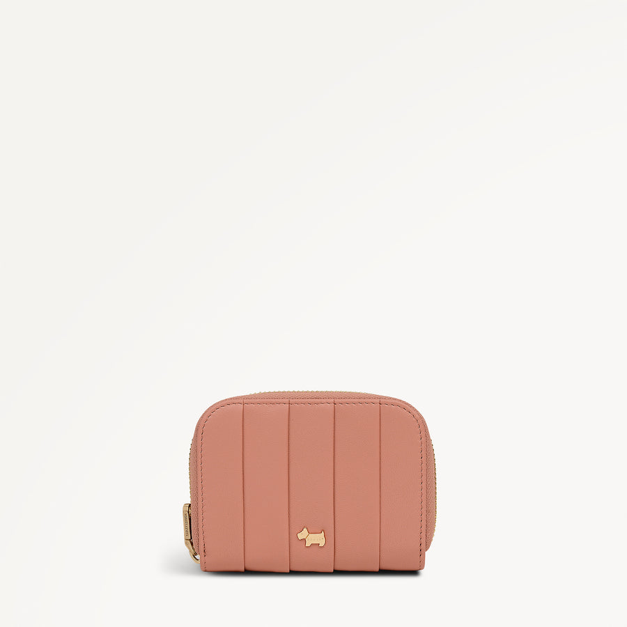 Burton Way - Quilt Small Zip Around Purse Carnation - 113700