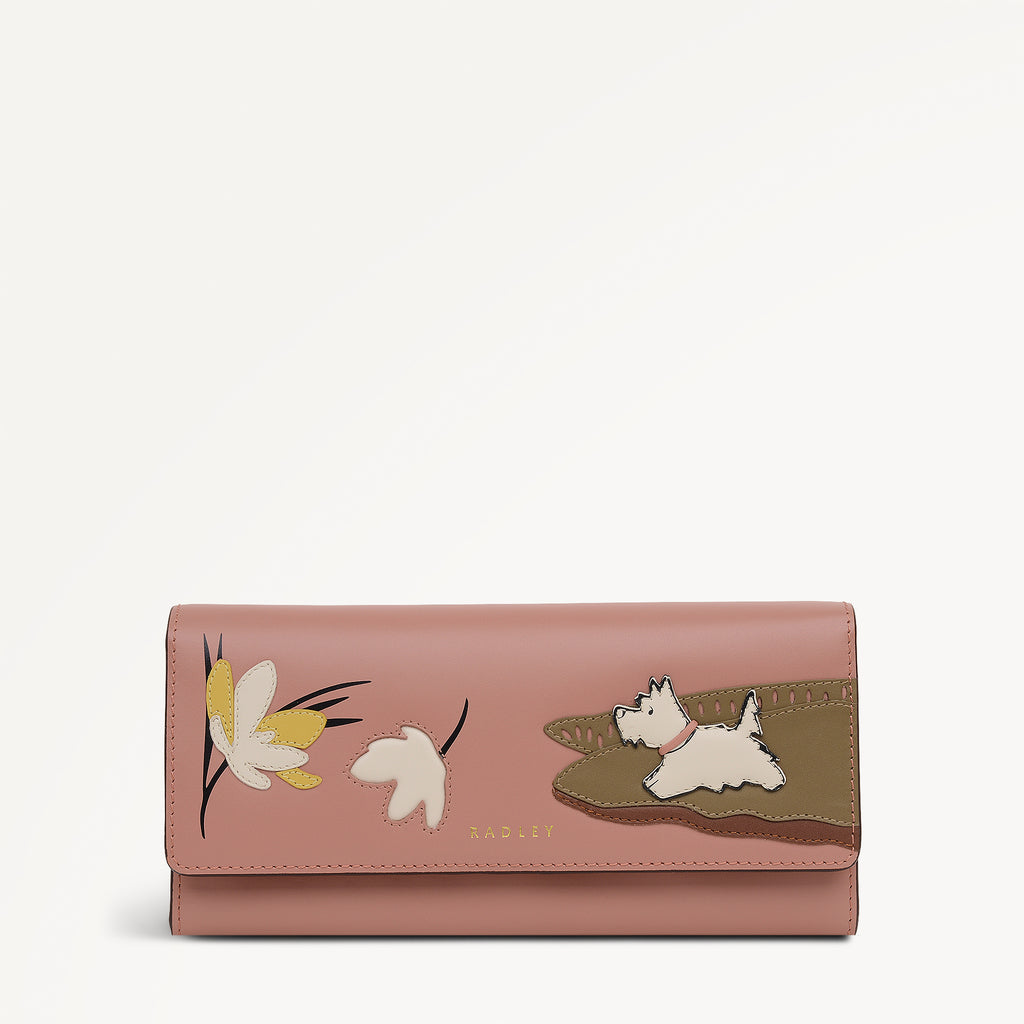 Spring Daze Large Flapover Wallet Carnation - 113703