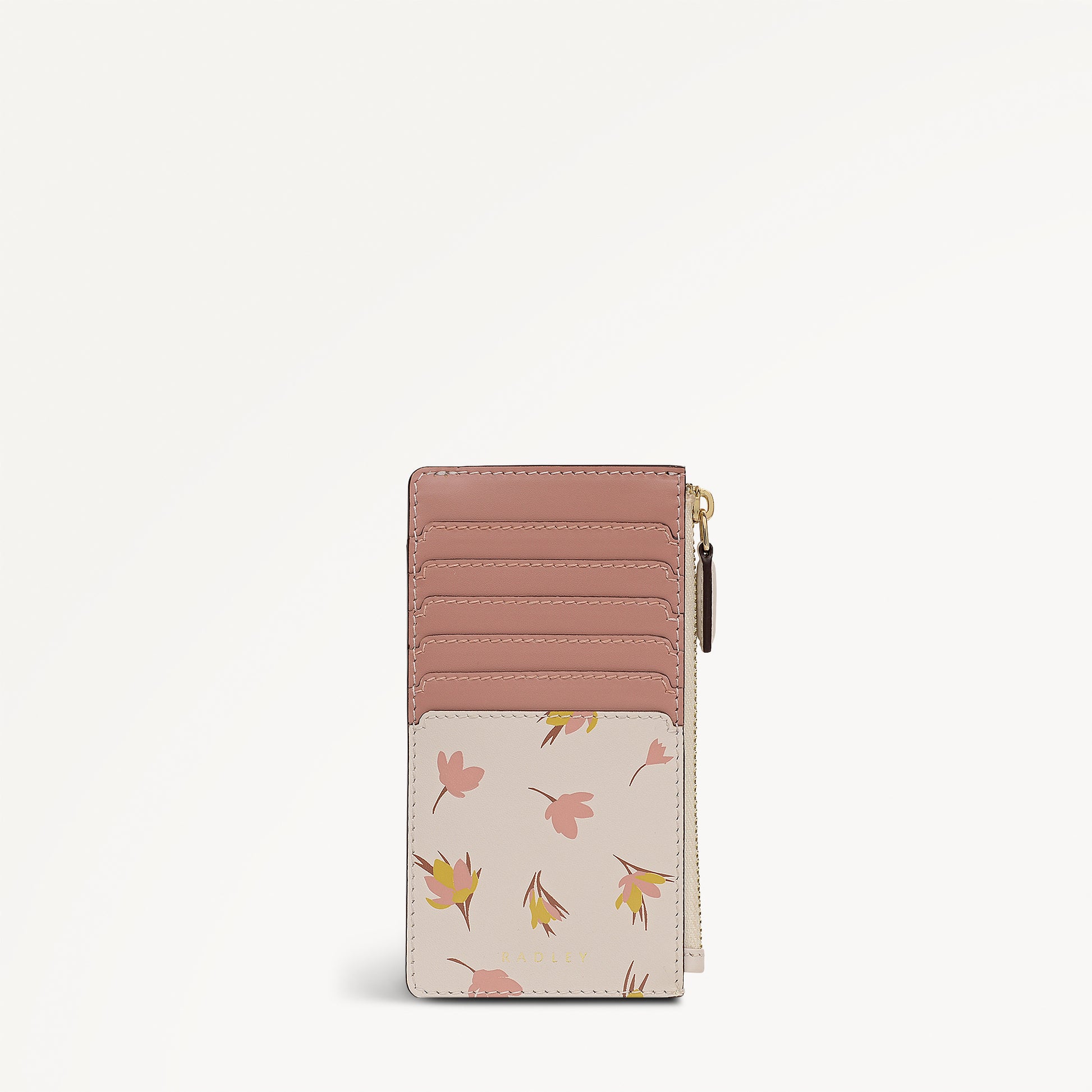 Spring Daze Medium Zip Card & Coin Holder Salt - 113706