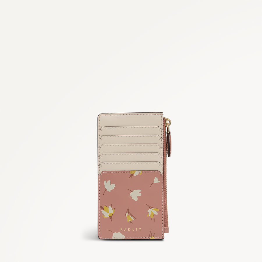 Spring Daze Medium Zip Card & Coin Holder Carnation - 113707