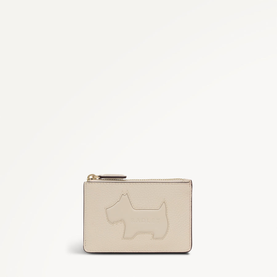 Hadley Lane Small Zip Card & Coin Holder Salt - 113714