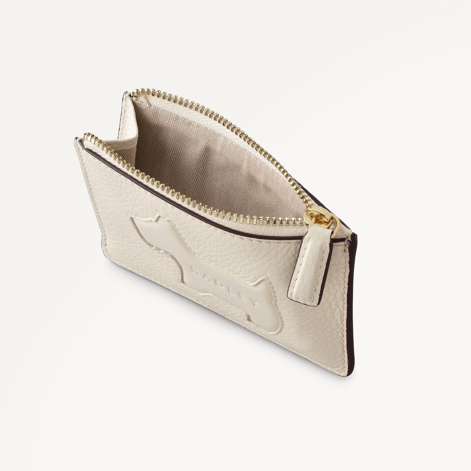 Hadley Lane Small Zip Card & Coin Holder Salt - 113714