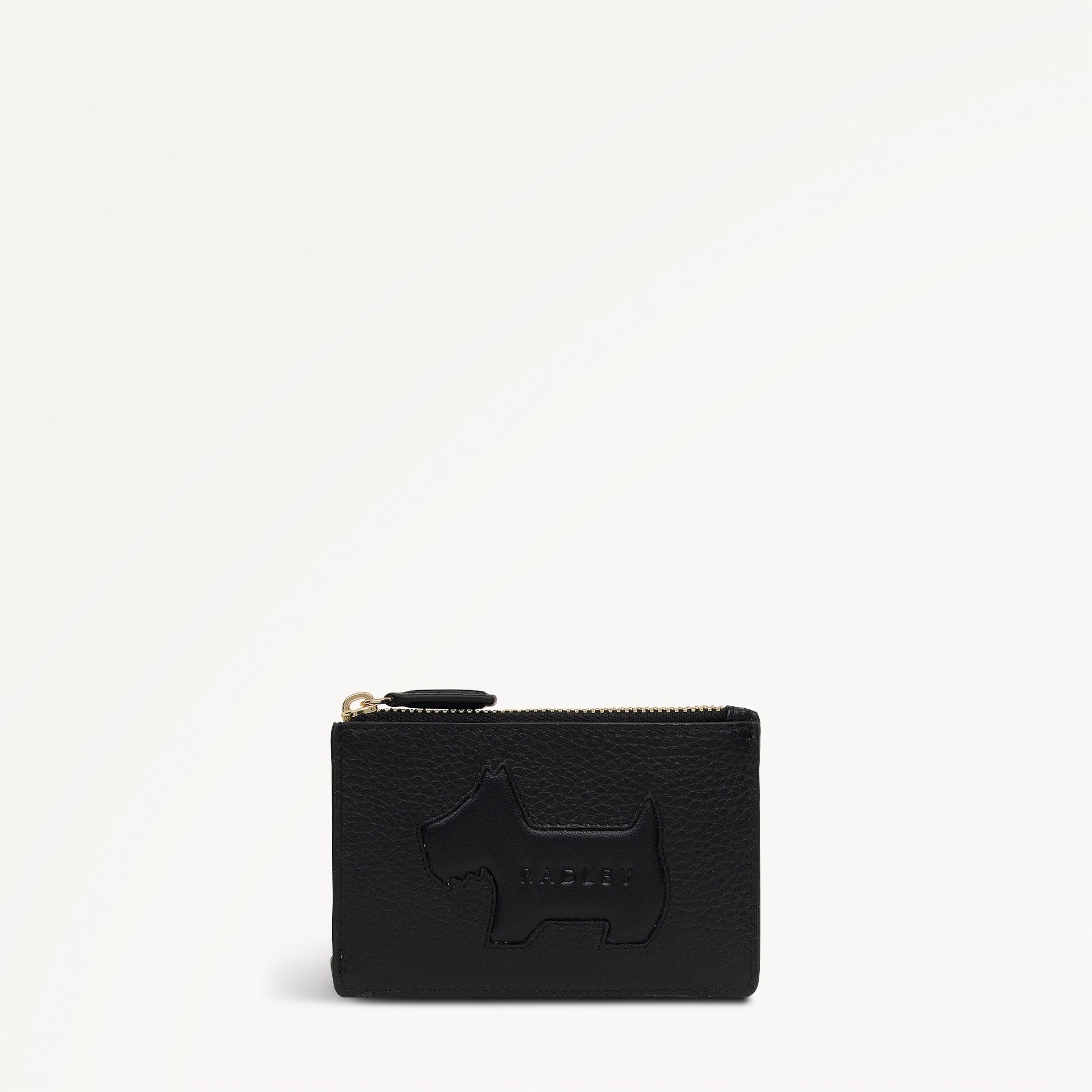 Hadley Lane Small Zip Card & Coin Holder Black - 113715