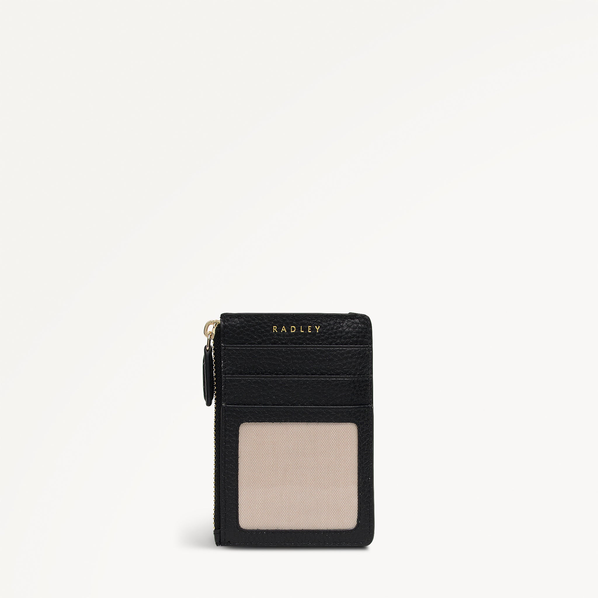 Black Small Zip Card & Coin Holder | Hadley Lane SS26 | Radley London