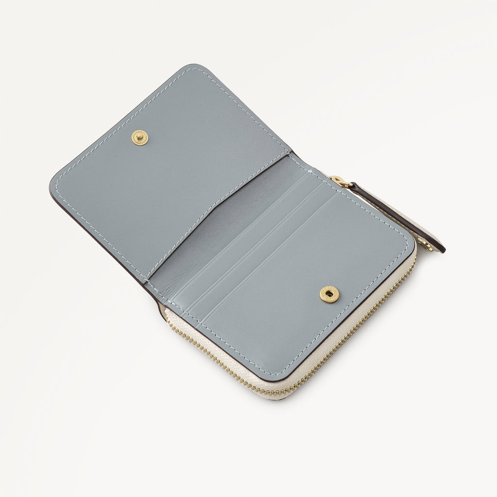 Crawford Mews Small Zip Around Purse Salt - 113717