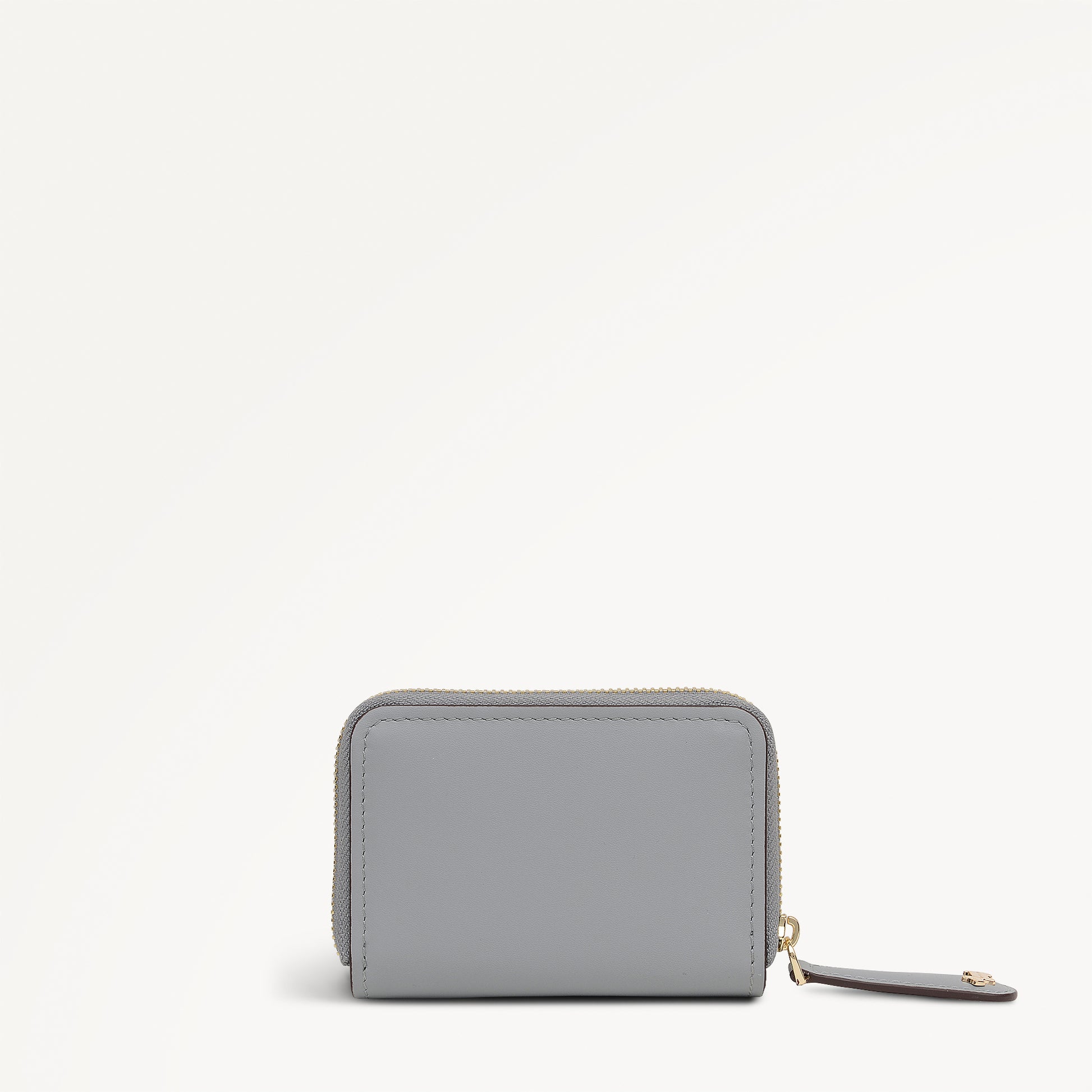 Crawford Mews Small Zip Around Purse Steel - 113718