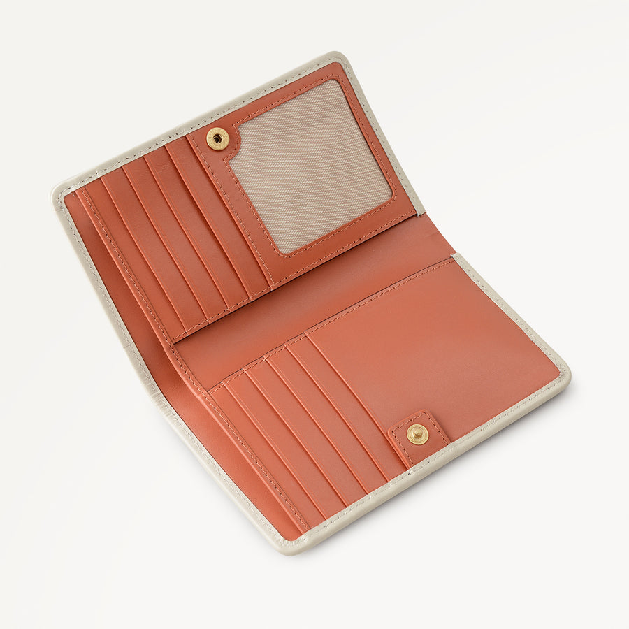 Clawde Crab Medium Bifold Purse Salt - 113720