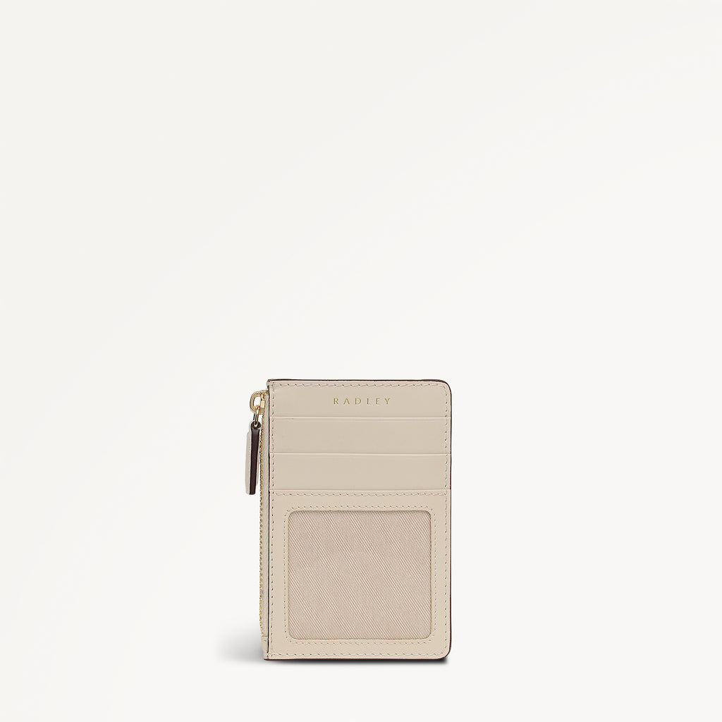 Clawde Crab Small Zip Card & Coin Holder Salt - 113721