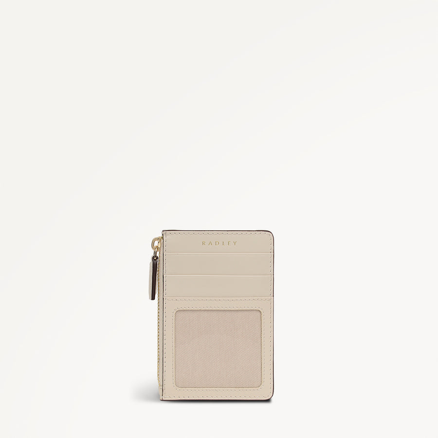 Clawde Crab Small Zip Card & Coin Holder Salt - 113721