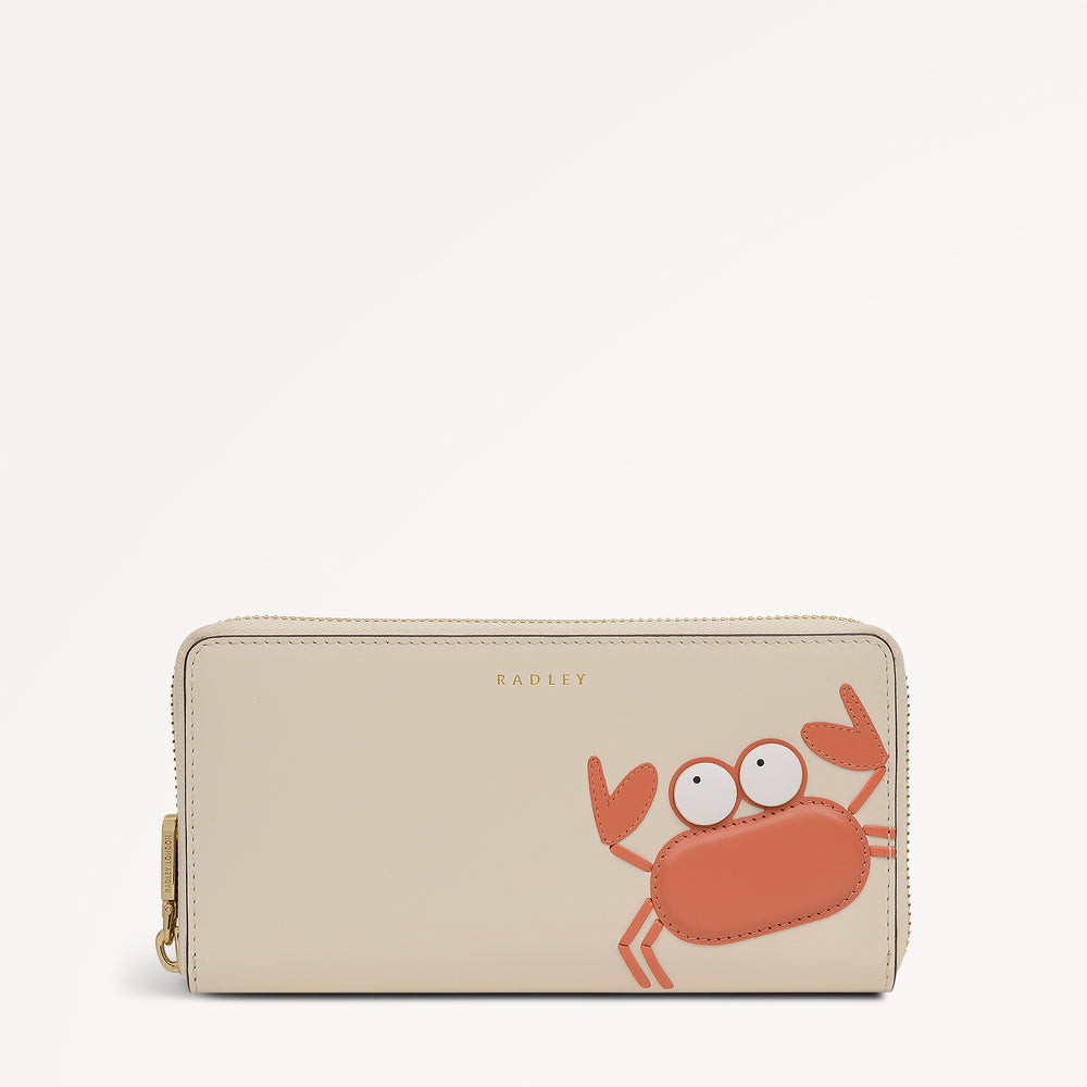 Clawde Crab Large Zip Around Wallet - OSF16013
