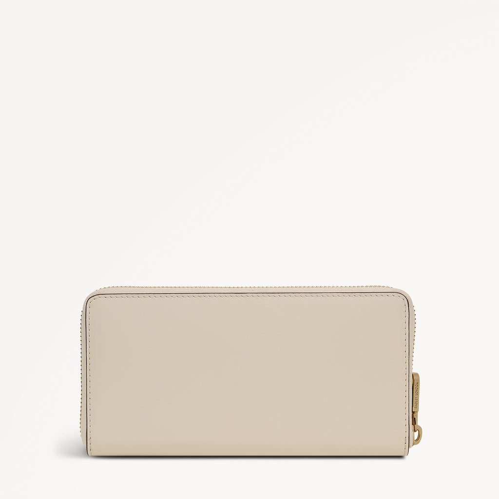 Clawde Crab Large Zip Around Wallet Salt - 113722