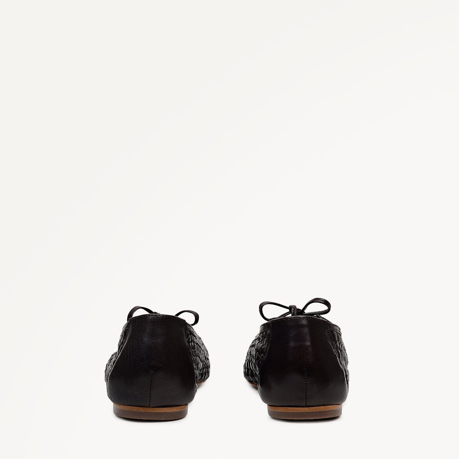 The Camden - Ballerina Weave Ballet Chocolate - 113732