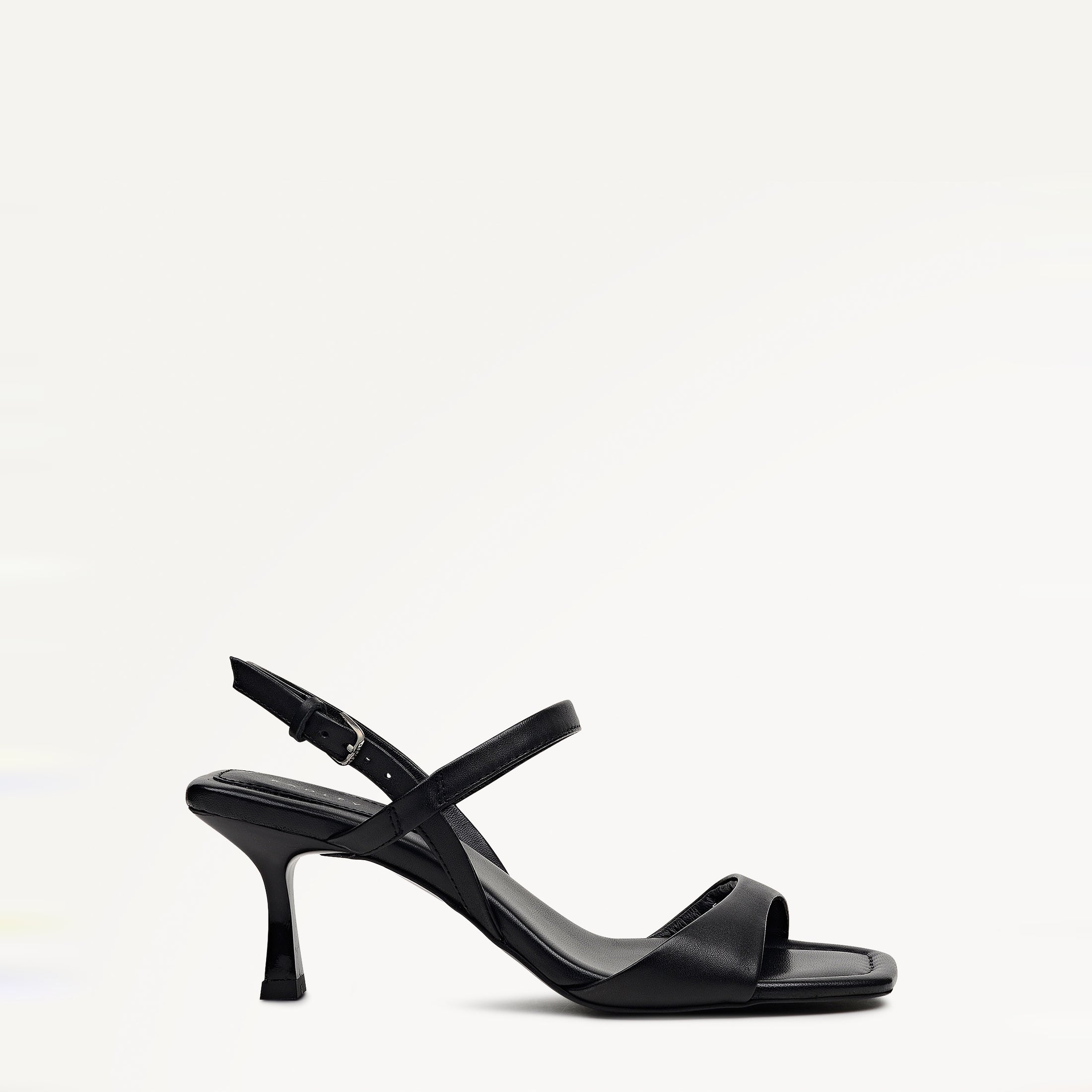 Meadow Road Sleek High Sandal In Black - 113738