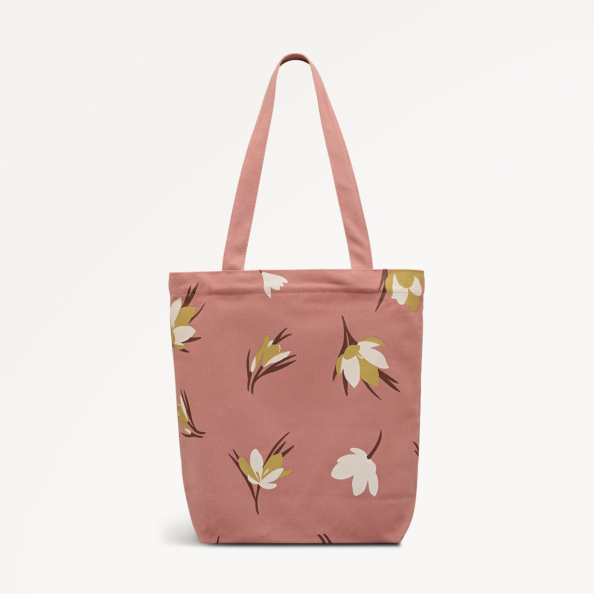 FANTASTIC FLORAL MEDIUM OPEN TOP TOTE CARNATION - 113742