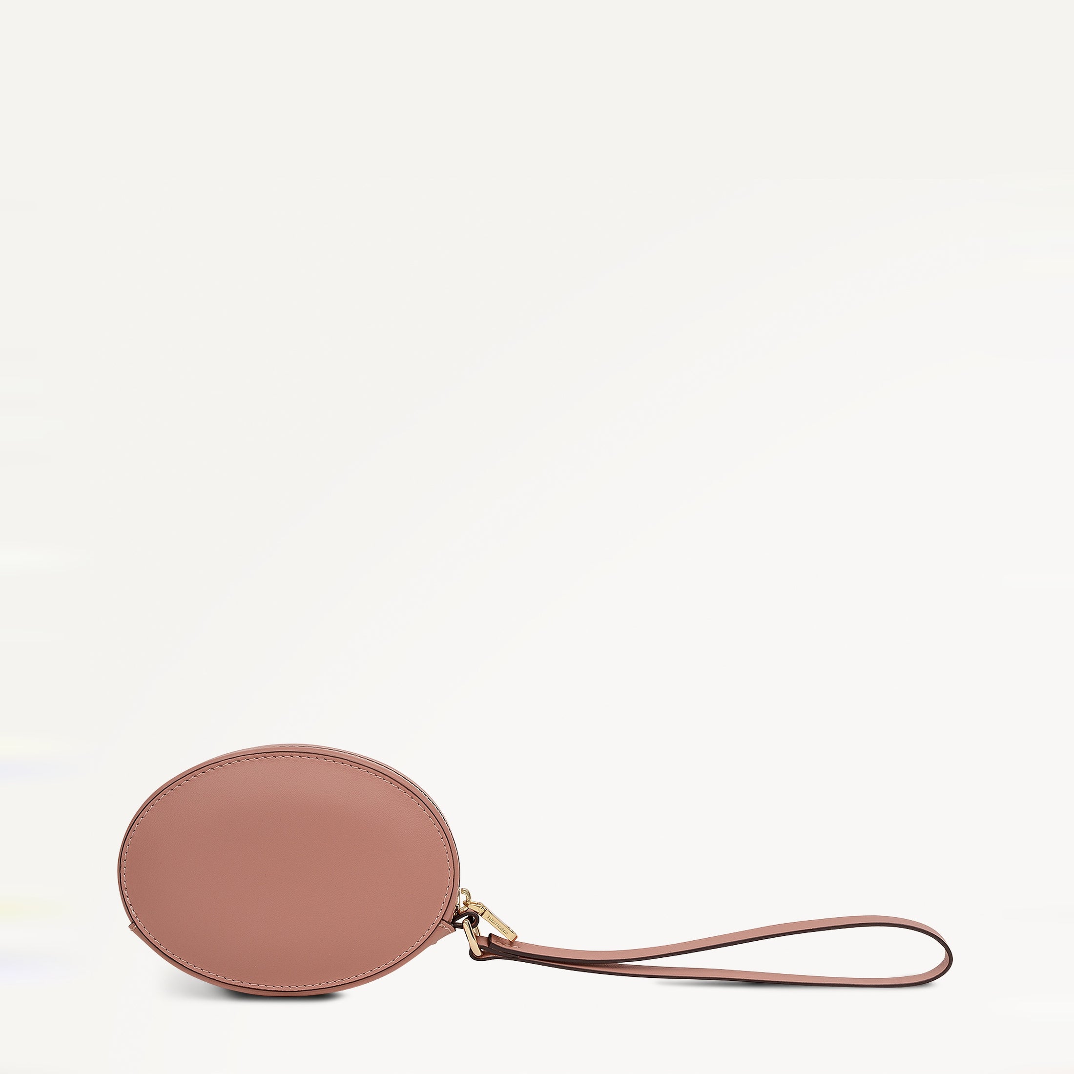 Rydon Road Leather Ziptop Purse Charm Carnation - 113745