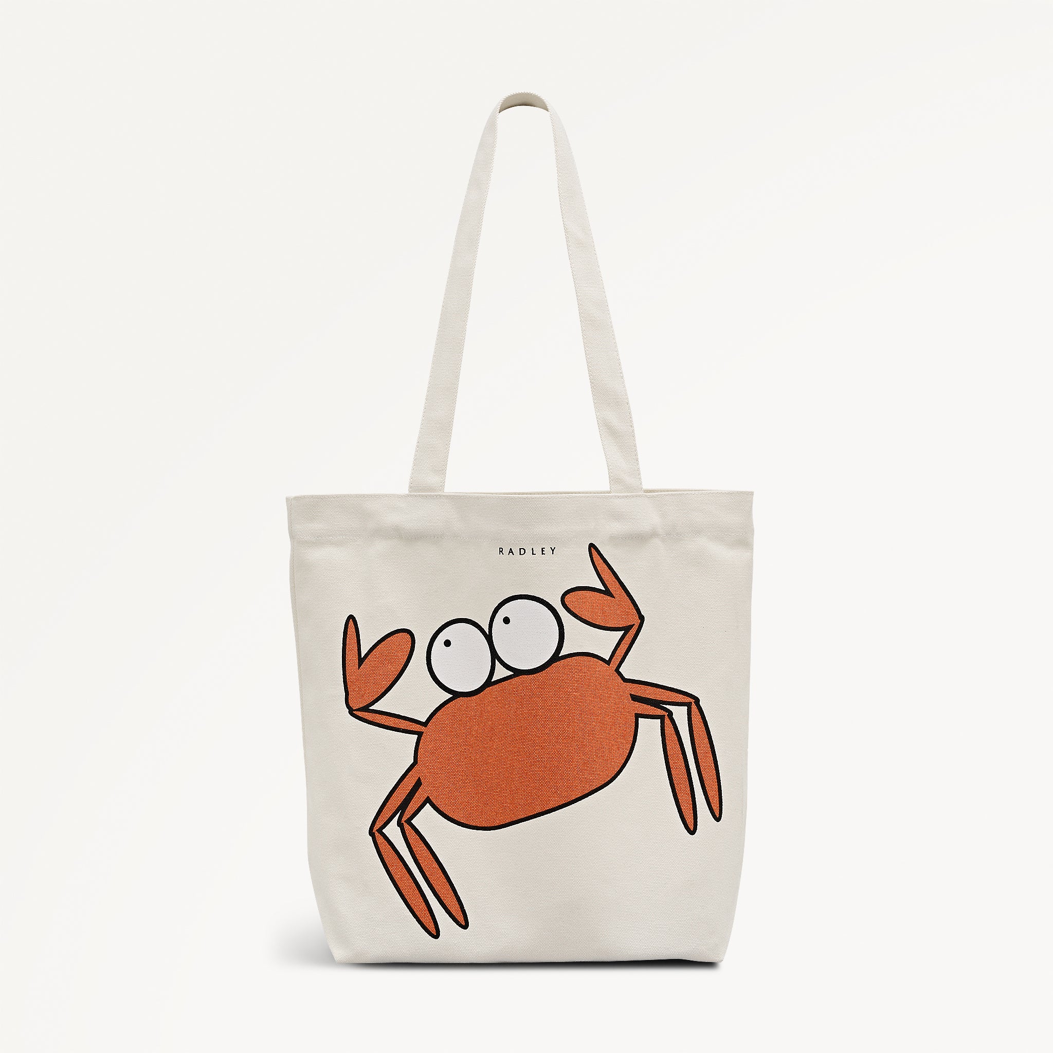 Clawde Crab Medium Open Top Tote Salt - 113751