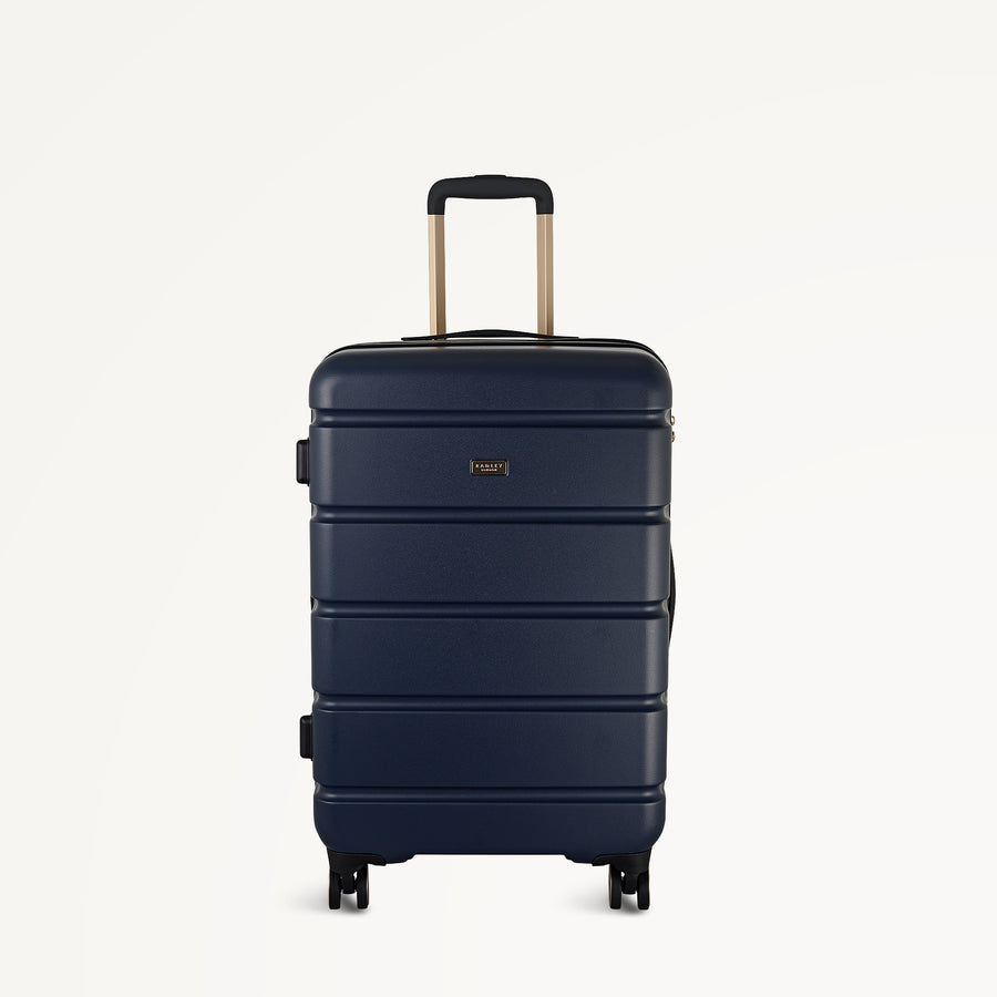 LEXINGTON- COLOUR 4 WHEEL MEDIUM SUITCASE NAVAL - 113753