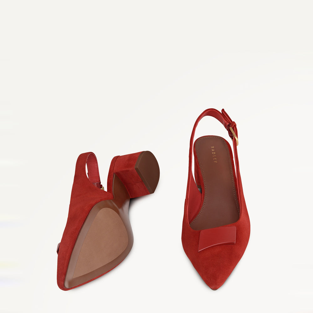 Bliss Crescent - Slingback  Heeled Slingback Flame - 113757