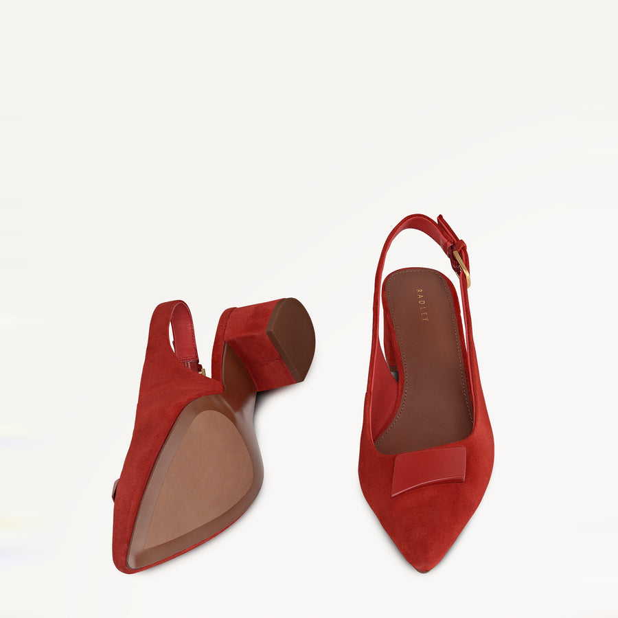 Bliss Crescent - Slingback  Heeled Slingback Flame - 113757