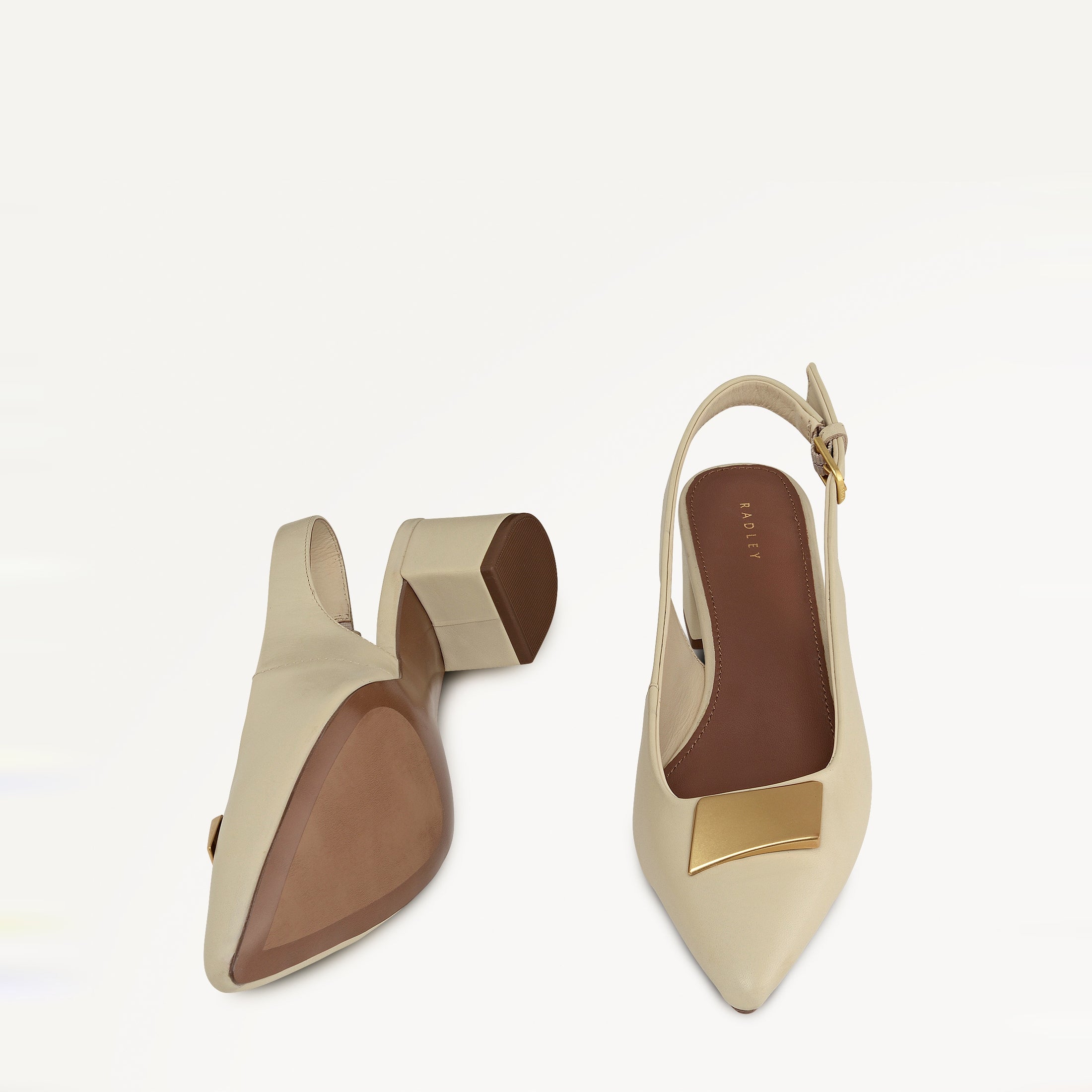 Bliss Crescent - Slingback  Heeled Slingback Salt - 113758