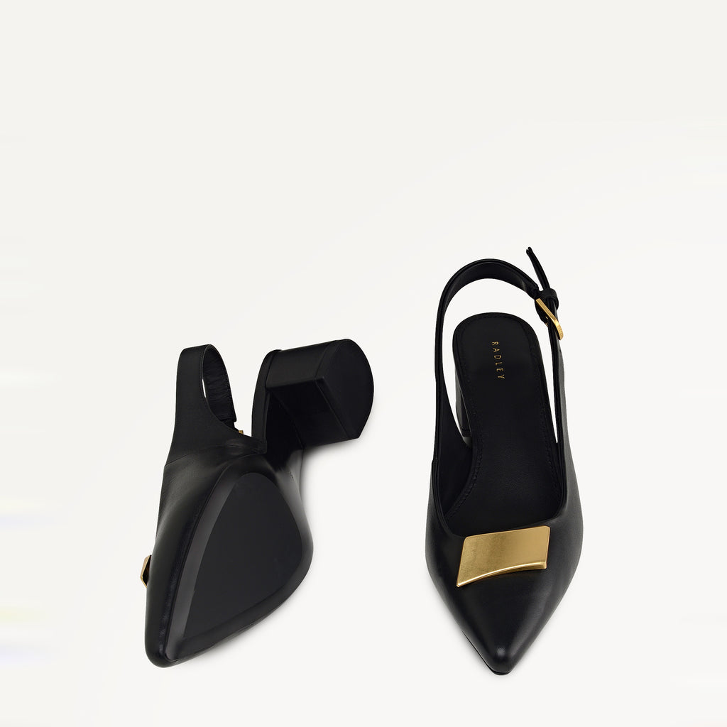 Bliss Crescent - Slingback  Heeled Slingback Black - 113759