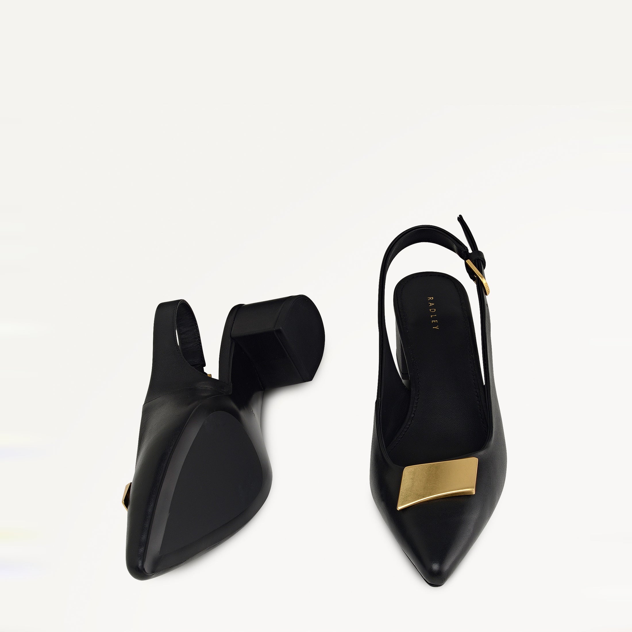 Bliss Crescent - Slingback  Heeled Slingback Black - 113759