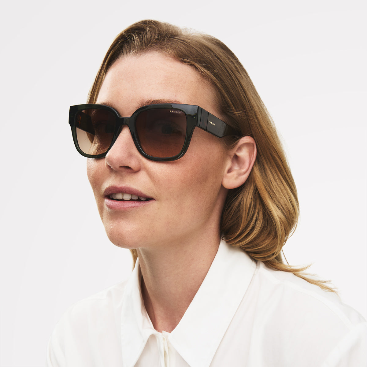 Portland Way Square Eye Sunglasses Crystal Green - 113763