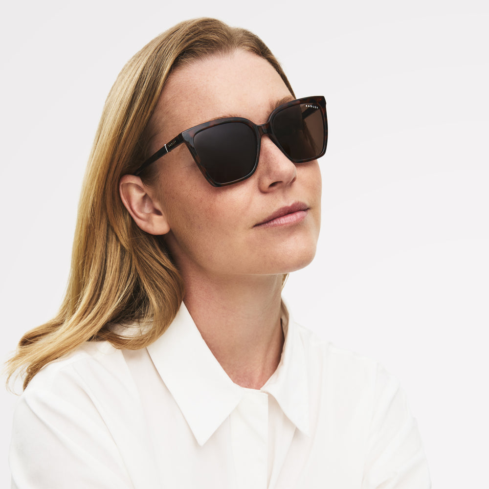 Percy Grove Classic Angular Sunglasses Tortoise - 113765