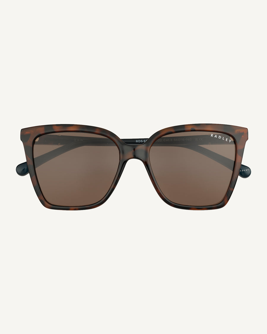 Percy Grove Classic Angular Sunglasses Tortoise - 113765