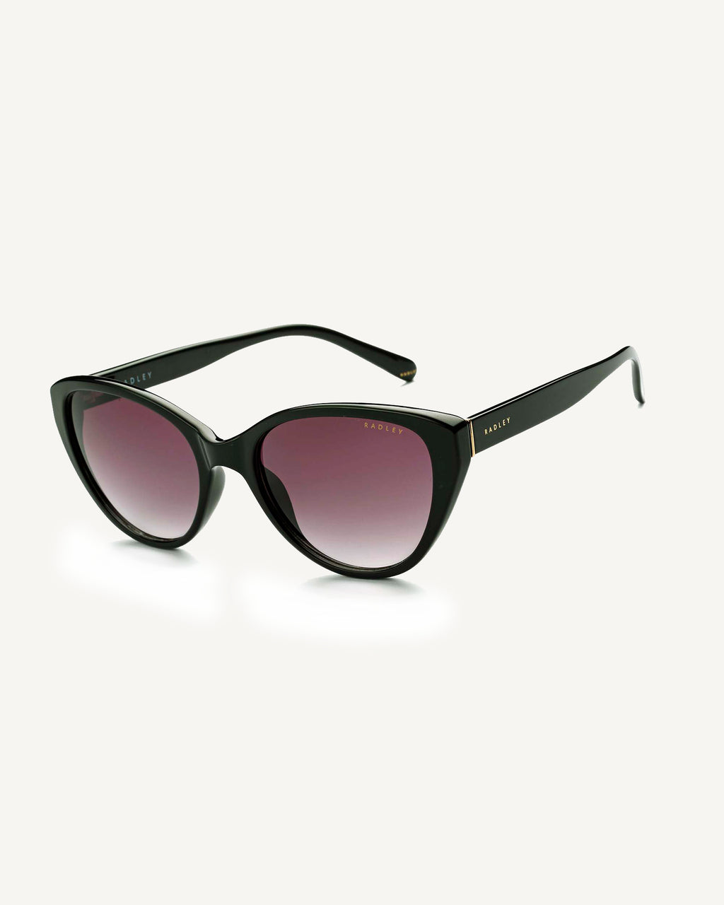 Hadley Lane Classic Cat-Eye Sunglasses  Black - 113772