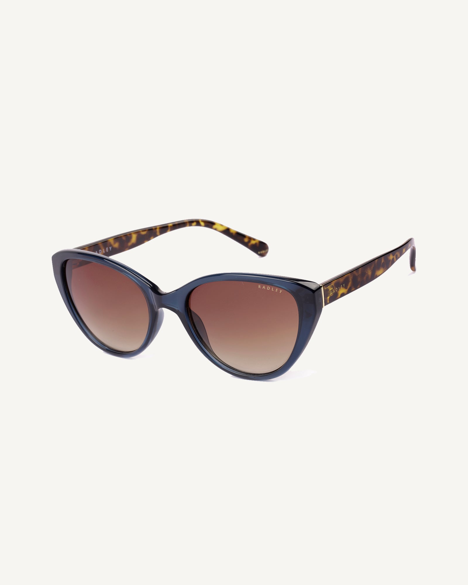 Hadley Lane Classic Cat-Eye Sunglasses  Blue - 113773