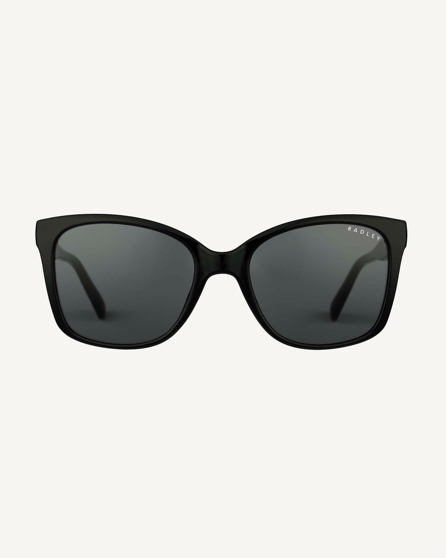 Carlton Close Classic Square Sunglasses  Black - 113775