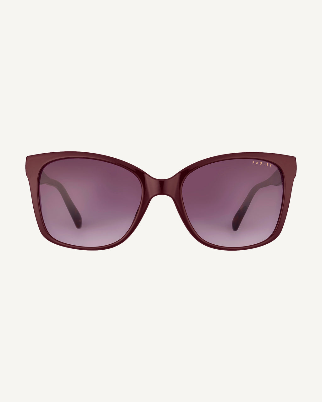 Carlton Close Classic Square Sunglasses  Burgundy - 113776