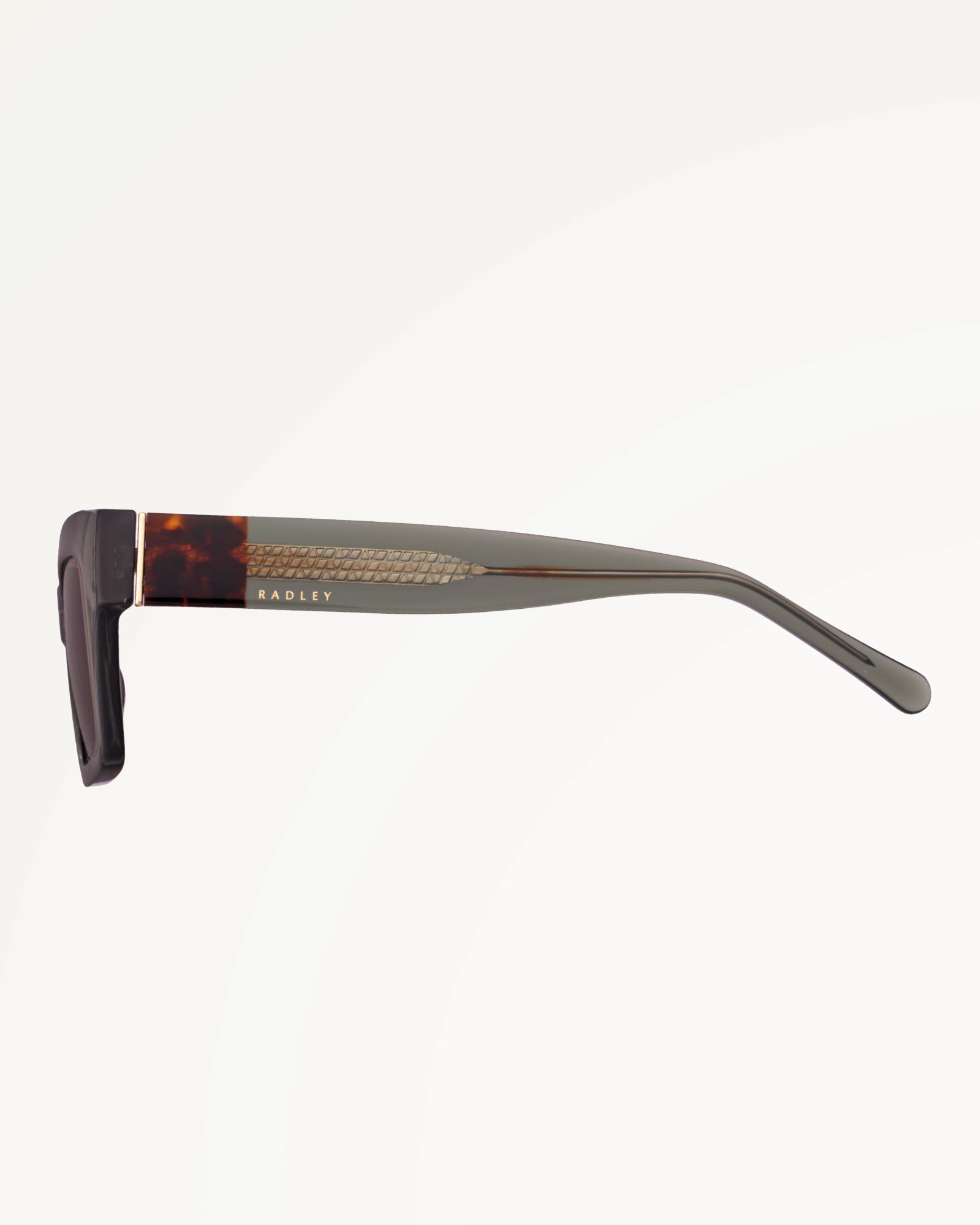 BERMONDSEY SQUARE EYE SUNGLASSES CRYSTAL GREEN - 113786