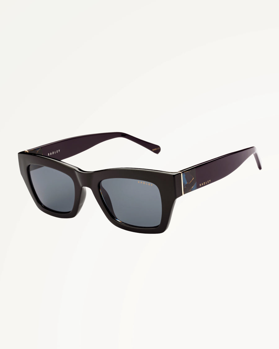 BERMONDSEY SQUARE EYE SUNGLASSES BLACK - 113787