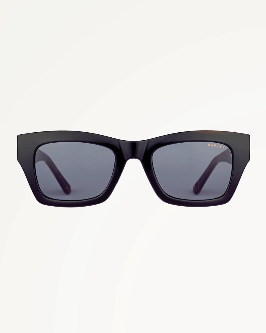 BERMONDSEY SQUARE EYE SUNGLASSES BLACK - 113787
