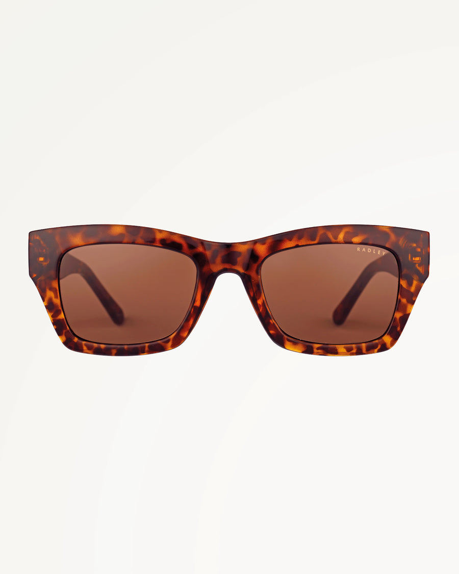 BERMONDSEY SQUARE EYE SUNGLASSES TORTOISE - 113788