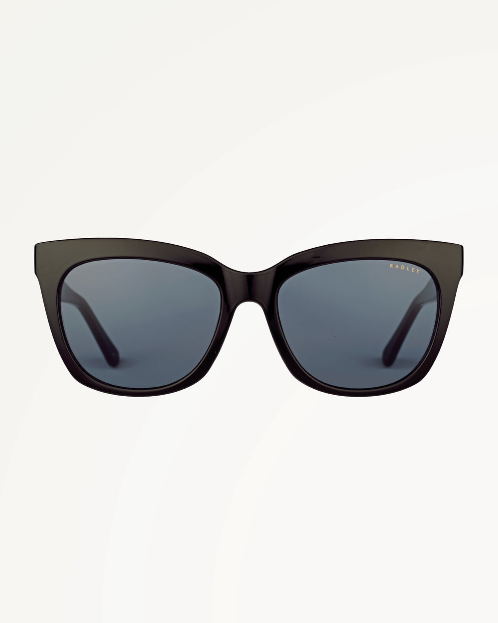 GREENWICH OVERSIZED CAT EYE SUNGLASSES BLACK - 113789