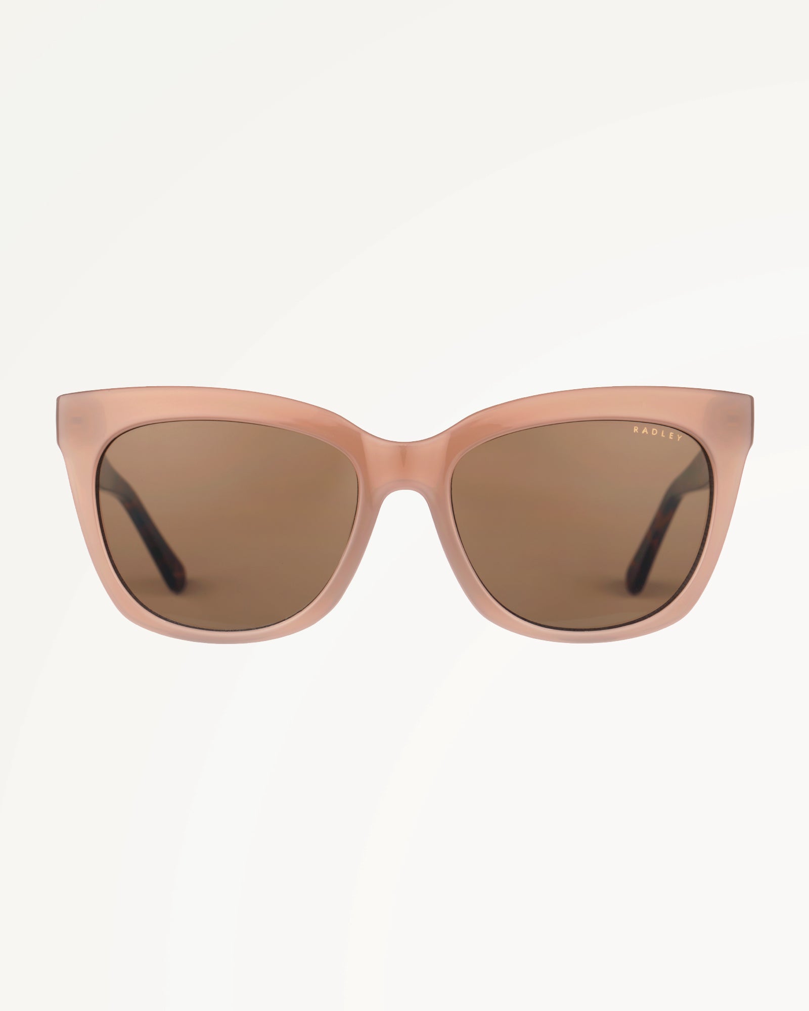 GREENWICH OVERSIZED CAT EYE SUNGLASSES NUDE - 113791