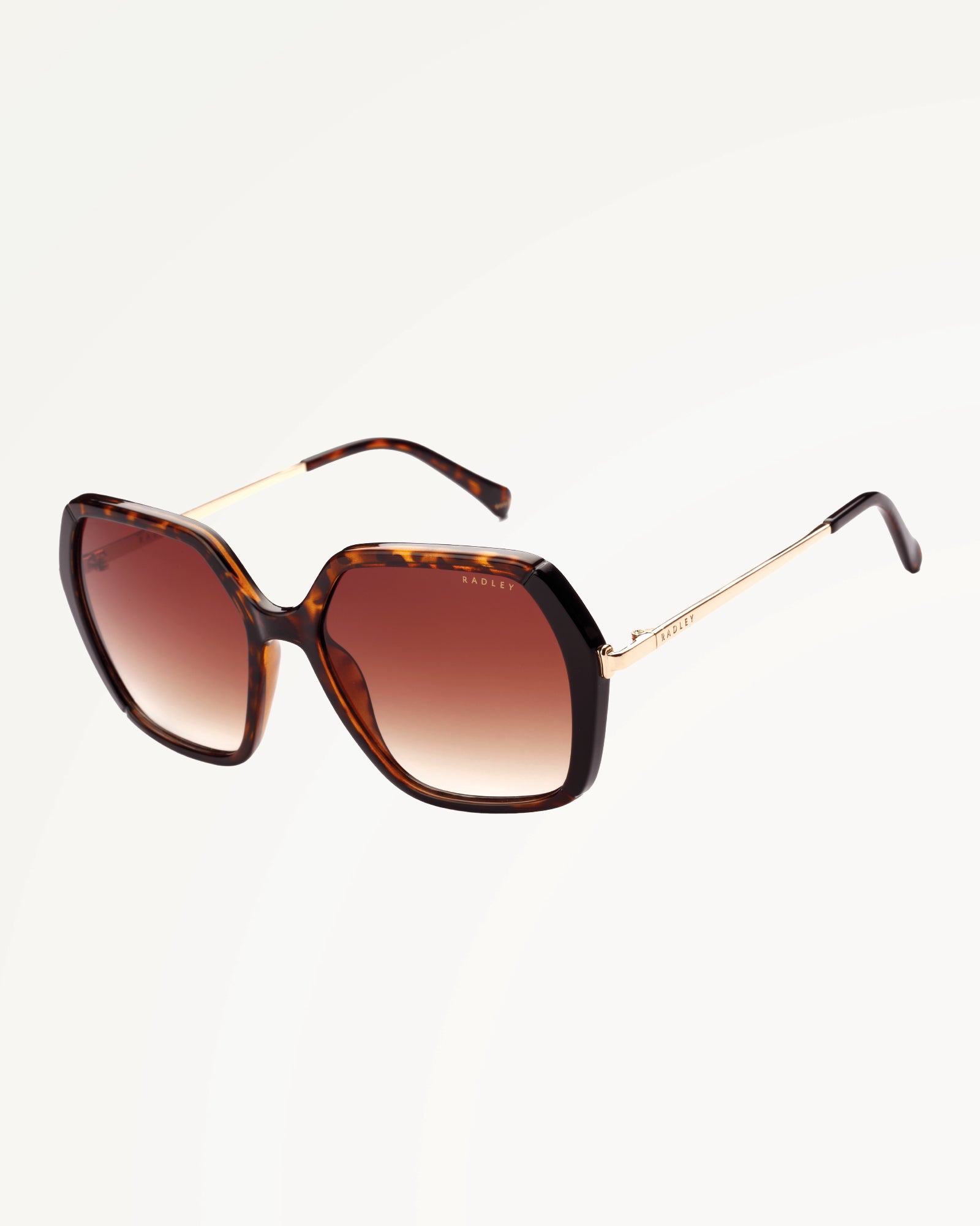WANDSWORTH OVERSIZED 70S SUNGLASSES TORTOISE - 113795