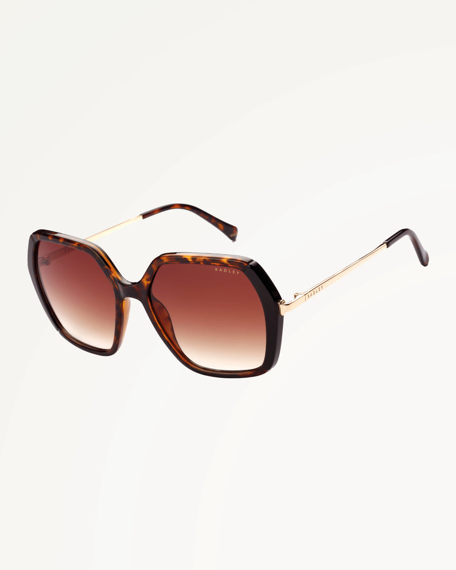 WANDSWORTH OVERSIZED 70S SUNGLASSES TORTOISE - 113795