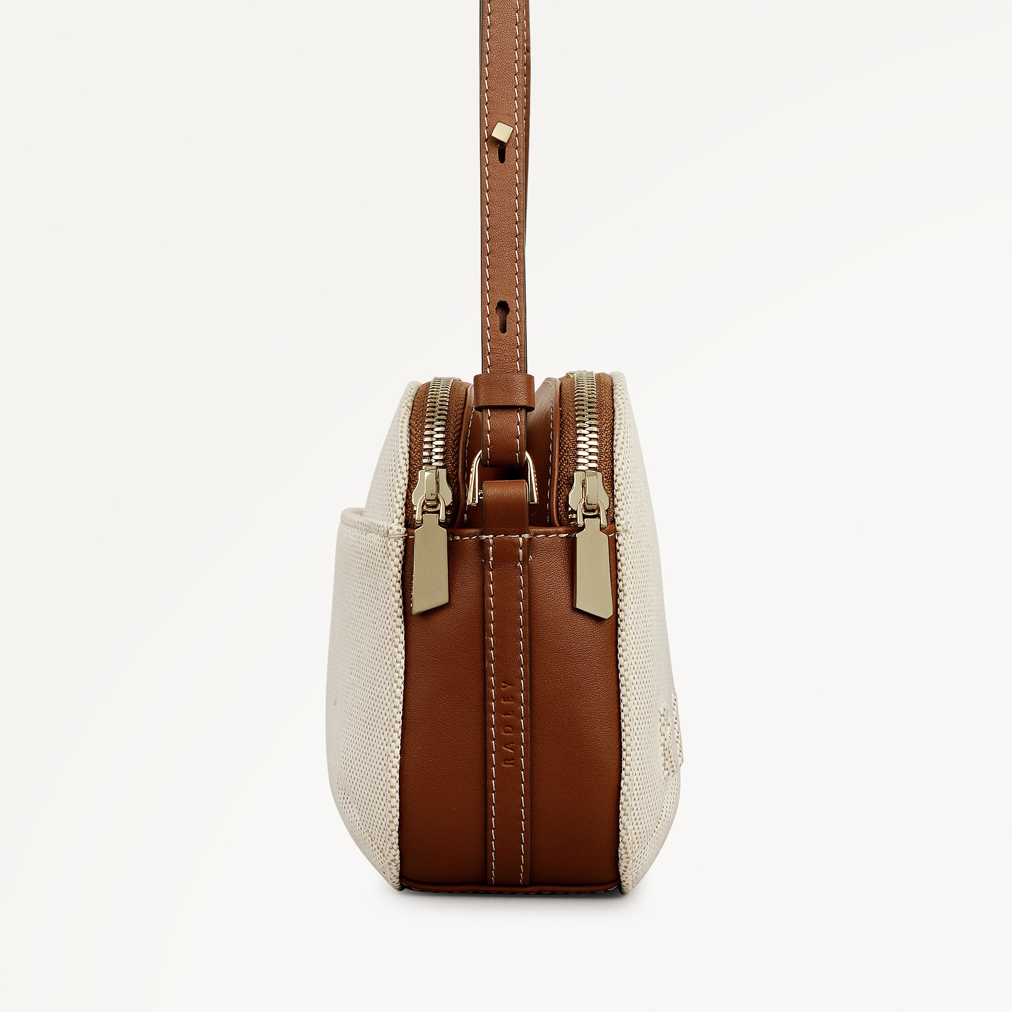 Natural Medium Ziptop Cross Body Bag | Dukes Place AW26 | Radley