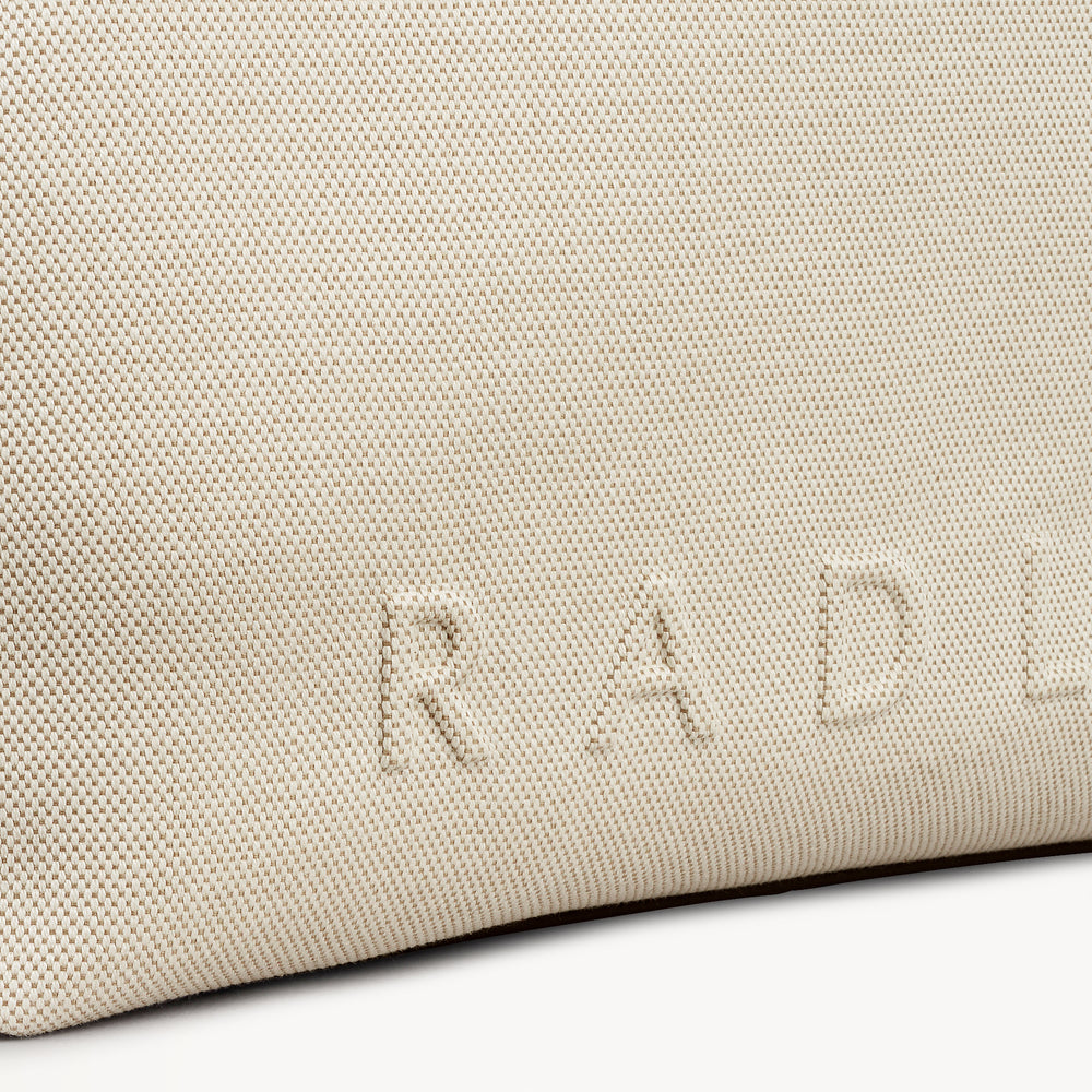 Dukes Place - Canvas Large Open Top Tote Natural - 113808