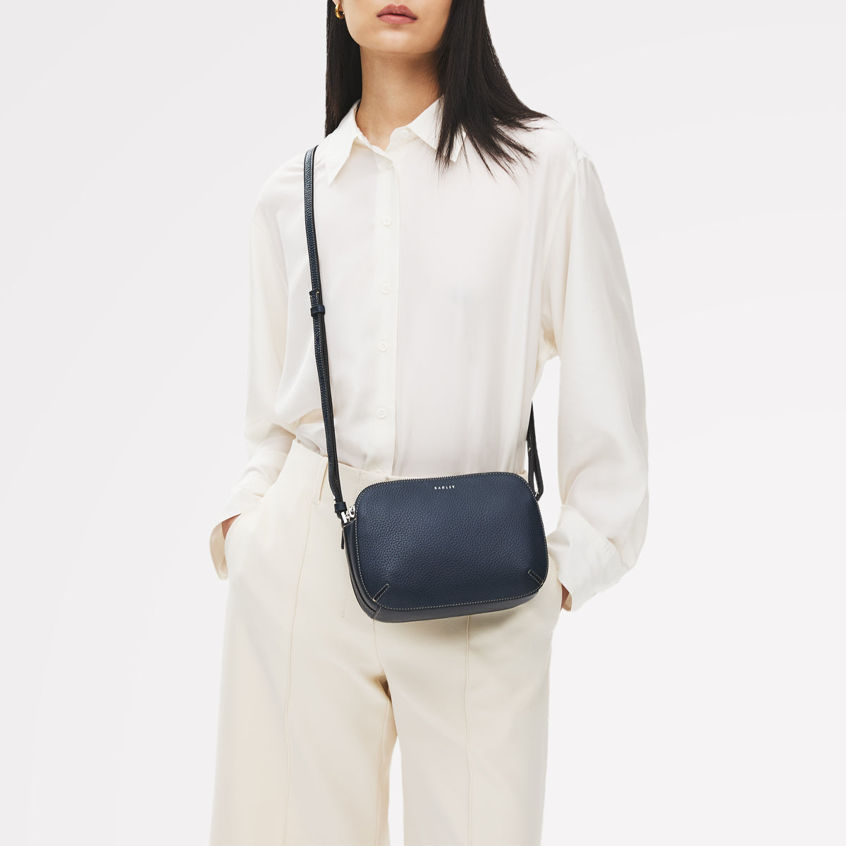 Naval Medium Ziptop Cross Body Bag | Dukes Place AW26 | Radley London