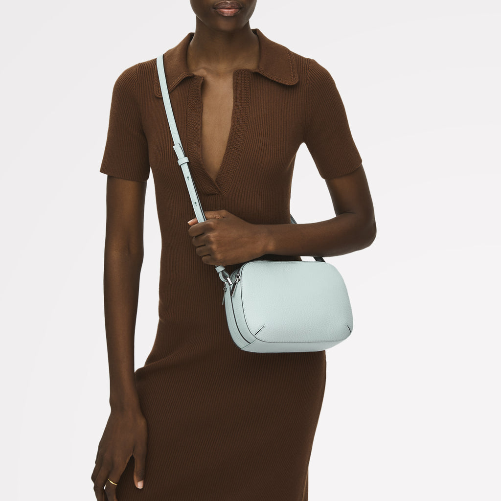 Dukes Place Medium Ziptop Cross Body Seafoam - 113814