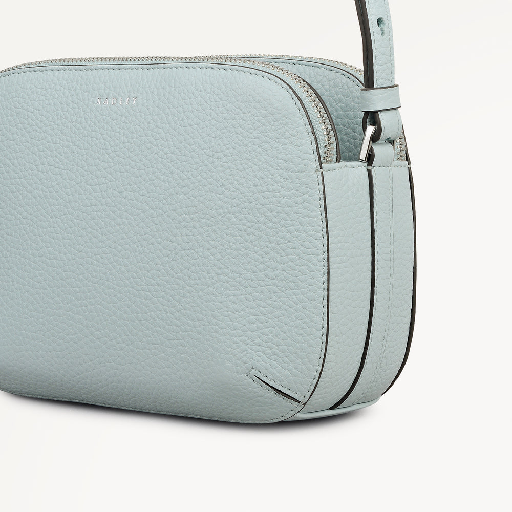 Dukes Place Medium Ziptop Cross Body Seafoam - 113814