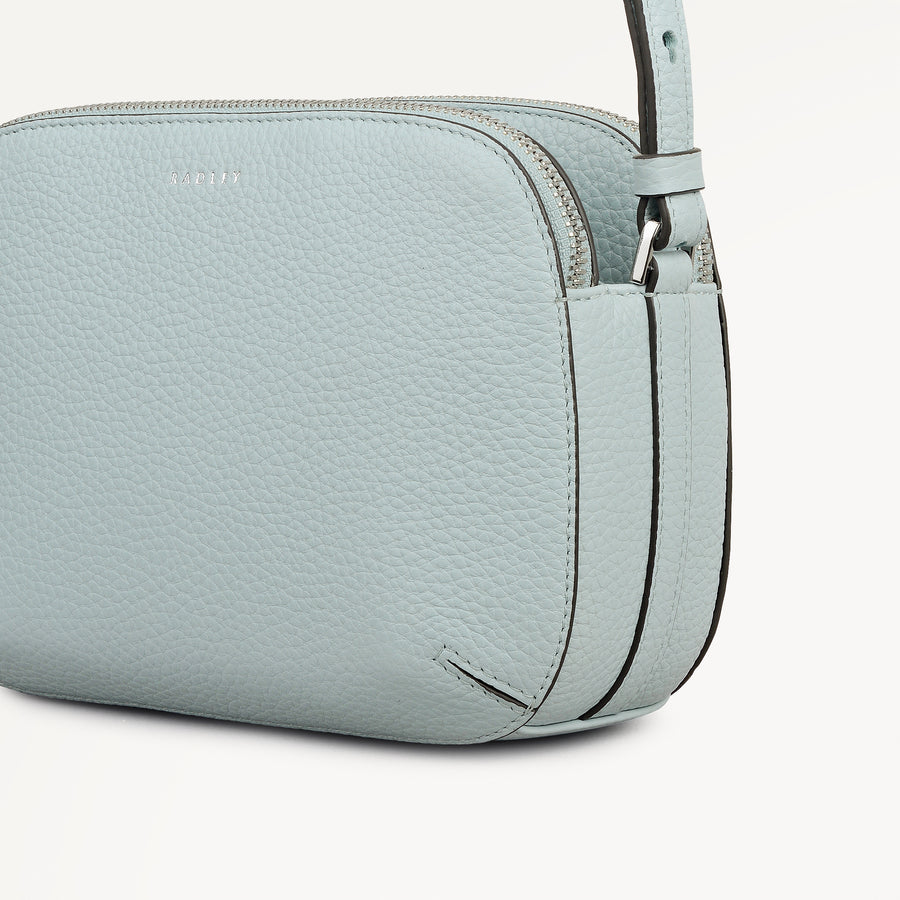 Dukes Place Medium Ziptop Cross Body Seafoam - 113814