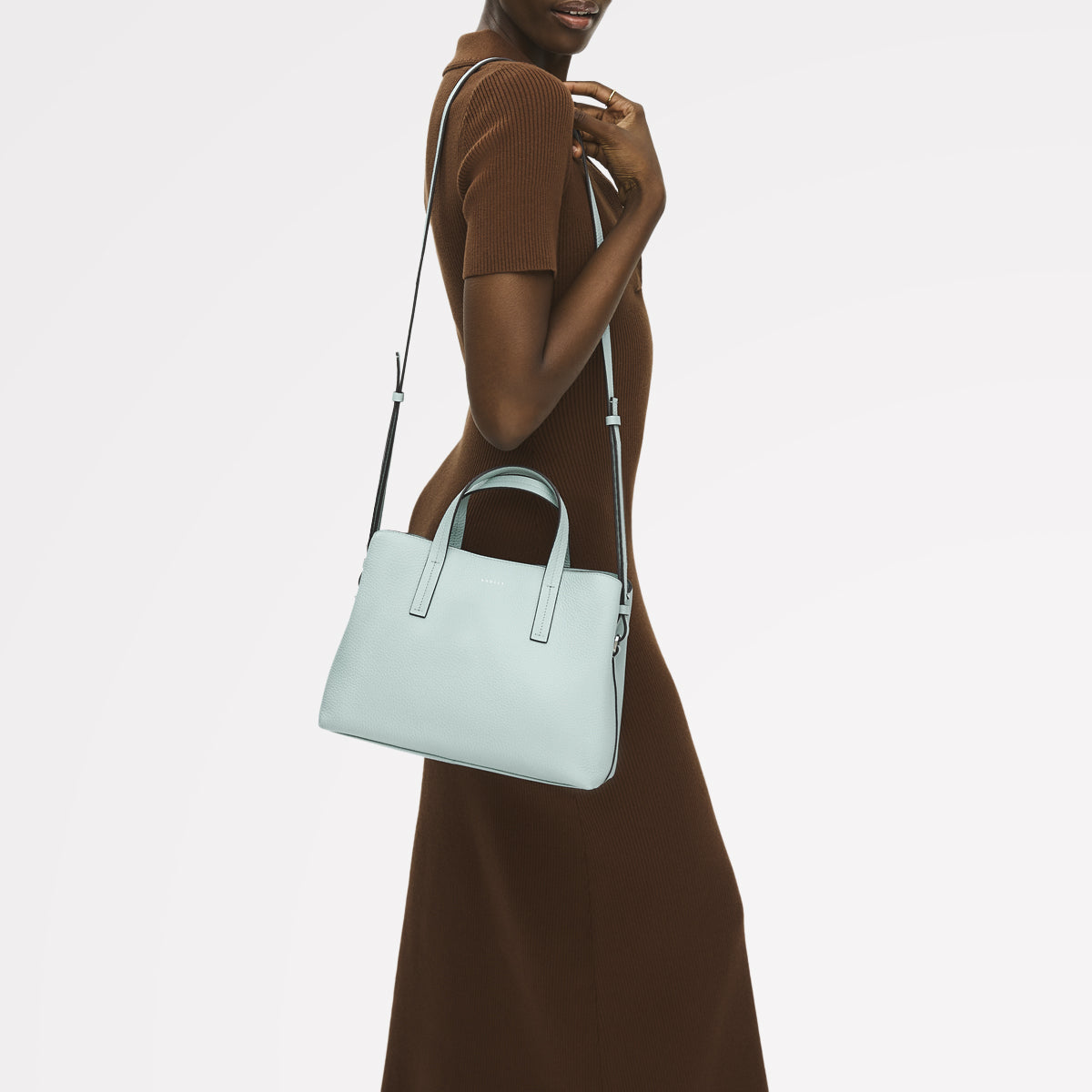Seafoam Medium Ziptop Grab Bag | Dukes Place AW26 | Radley London