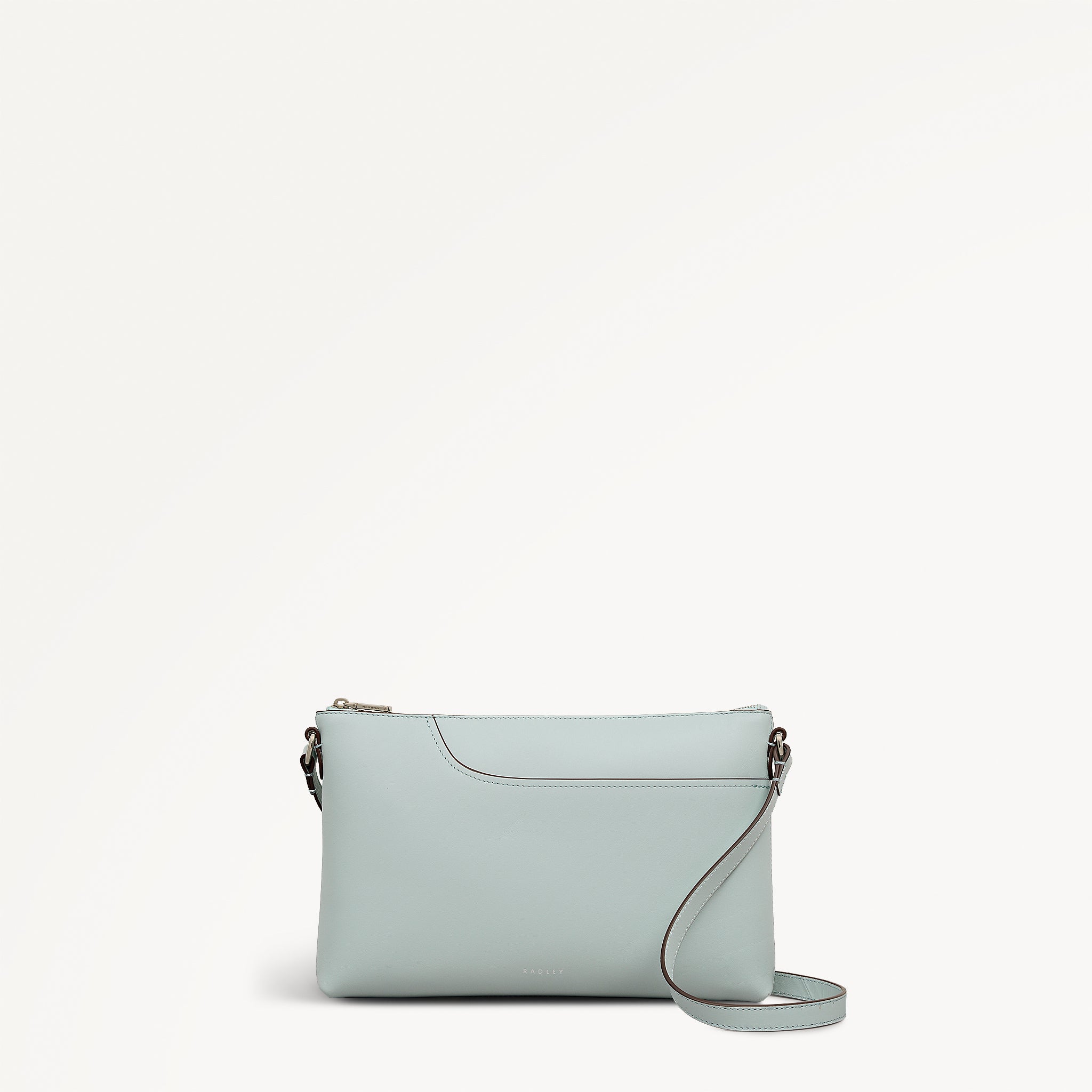 Pockets Medium Ziptop Ew Cross Body Seafoam - 113818